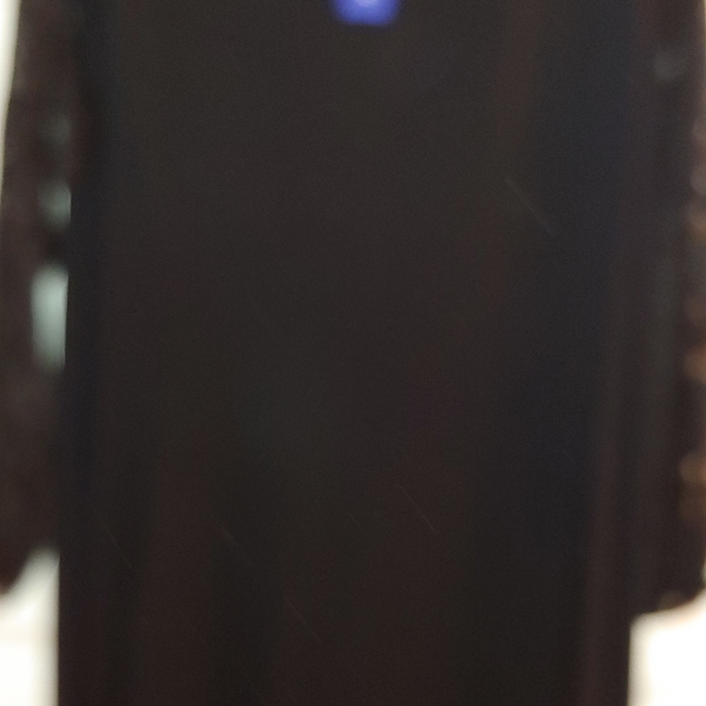 Black long sleeve dress with Lace bodice/sleeves